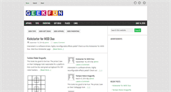 Desktop Screenshot of geek-fun.com